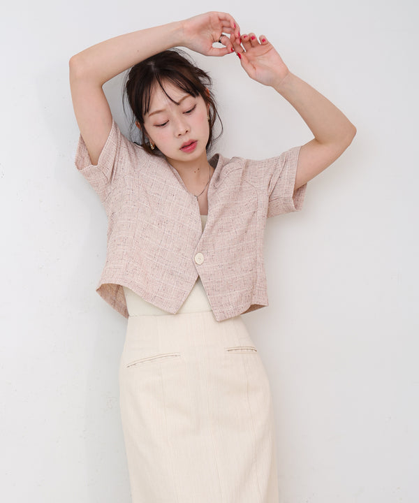 サマーツイードジャケット