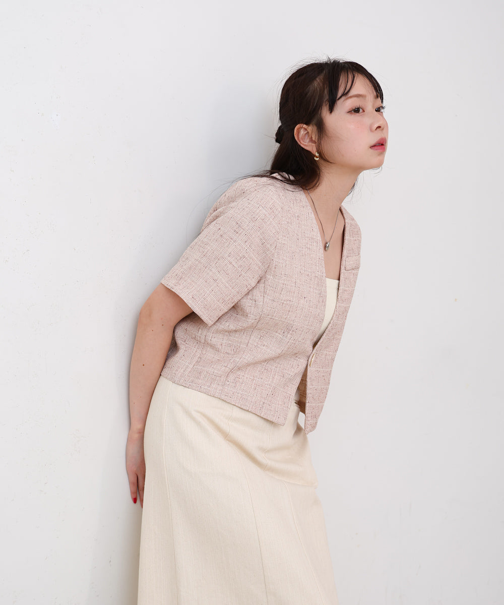 サマーツイードジャケット