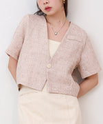 サマーツイードジャケット