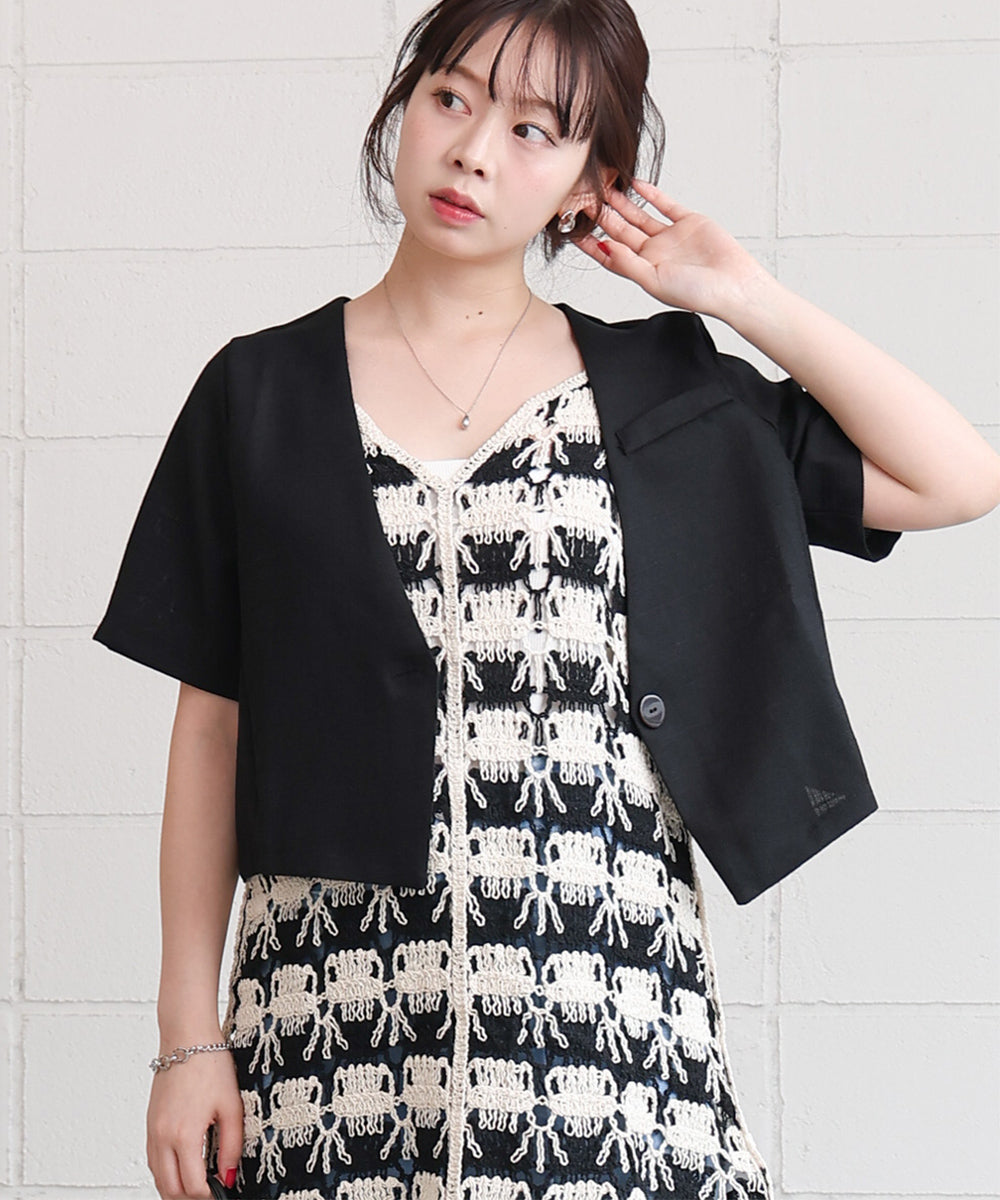 サマーツイードジャケット