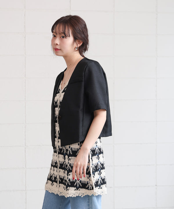 サマーツイードジャケット