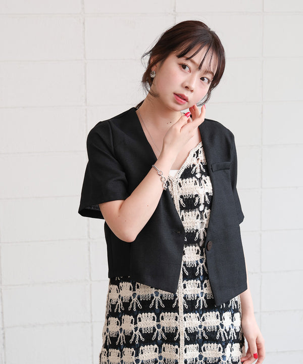 サマーツイードジャケット