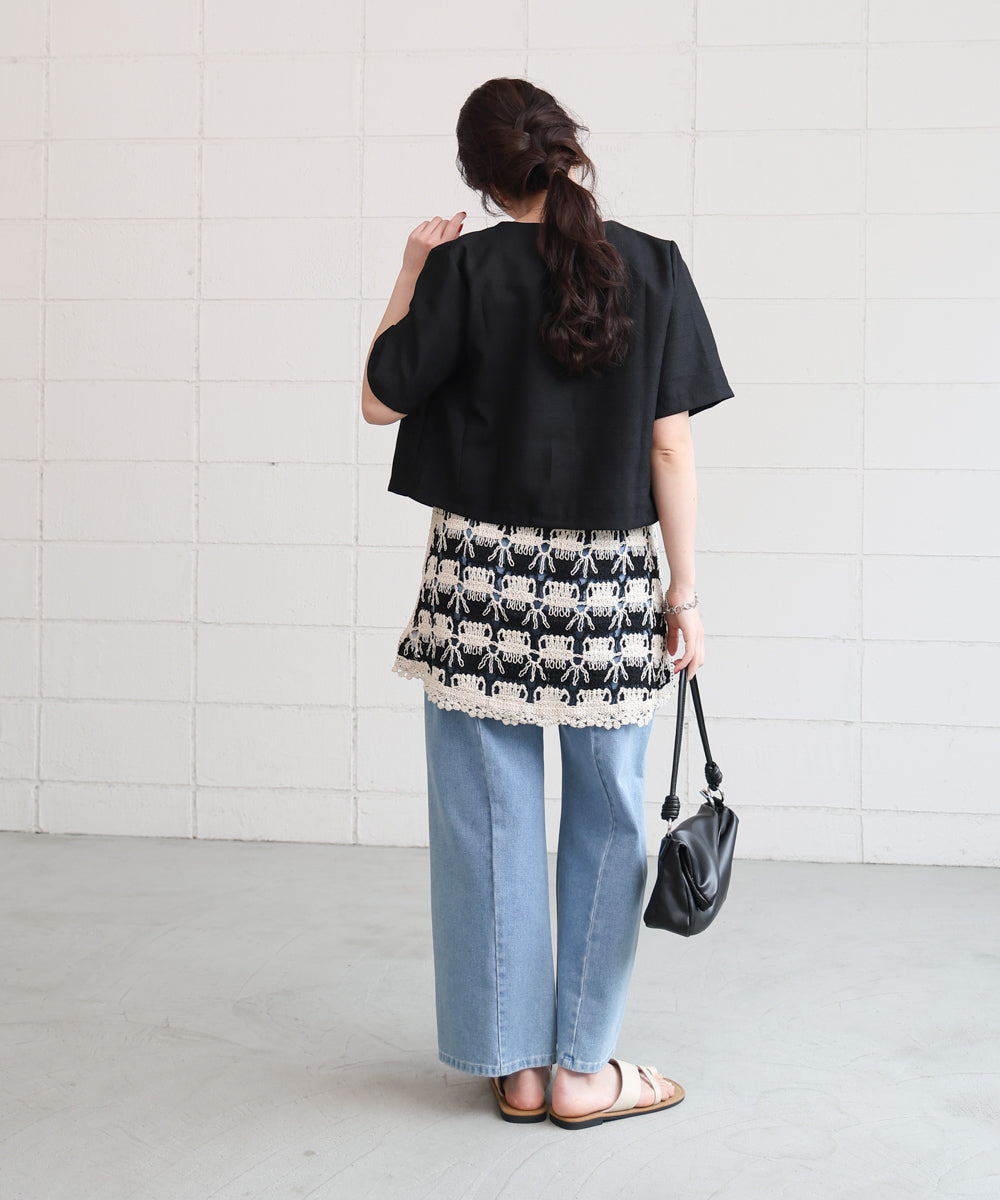 サマーツイードジャケット