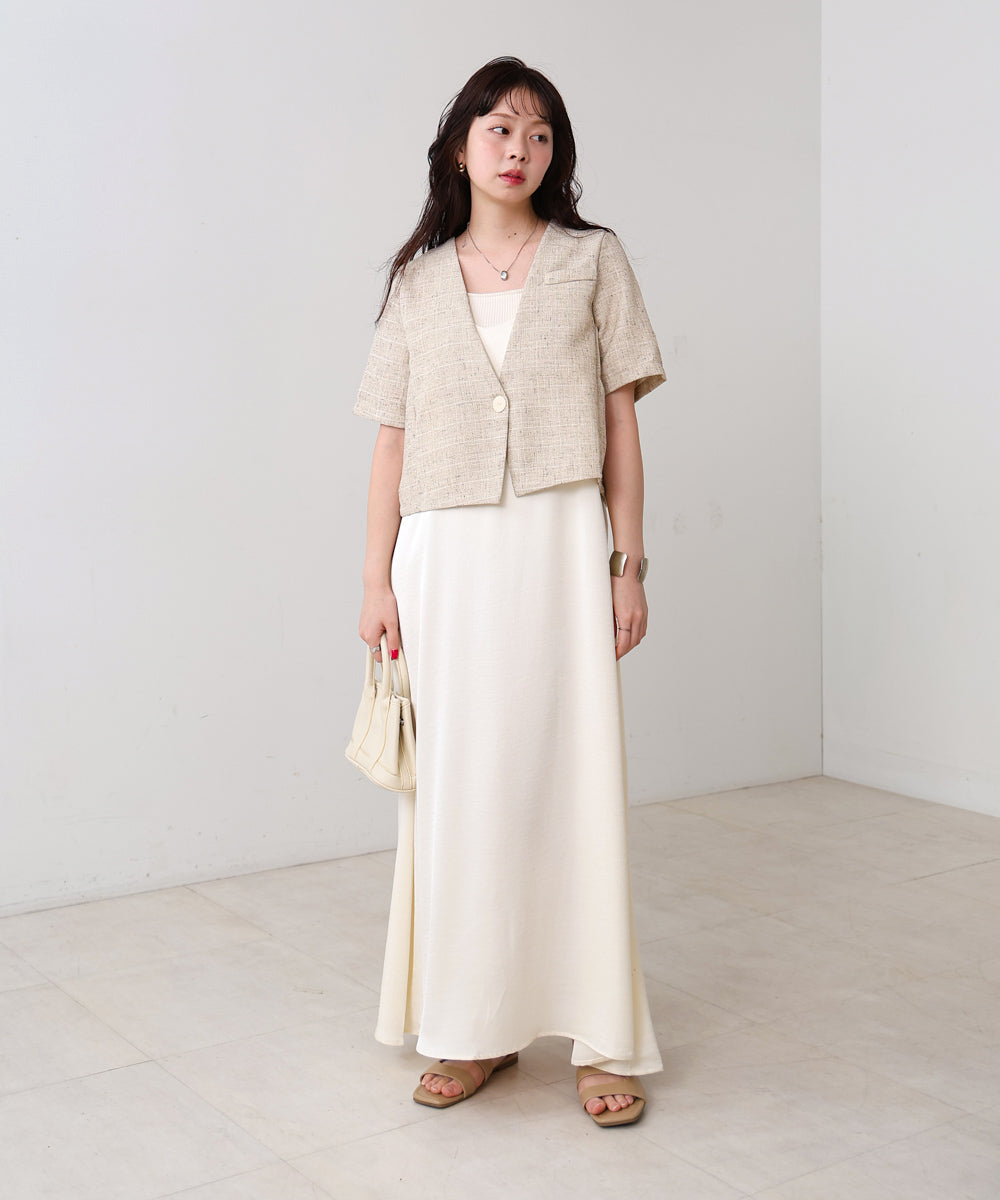 サマーツイードジャケット