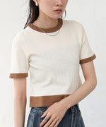 リンガーニットＴシャツ