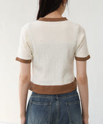 リンガーニットＴシャツ