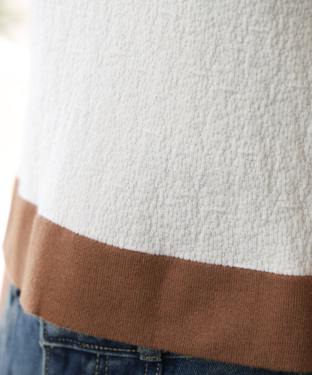 リンガーニットＴシャツ