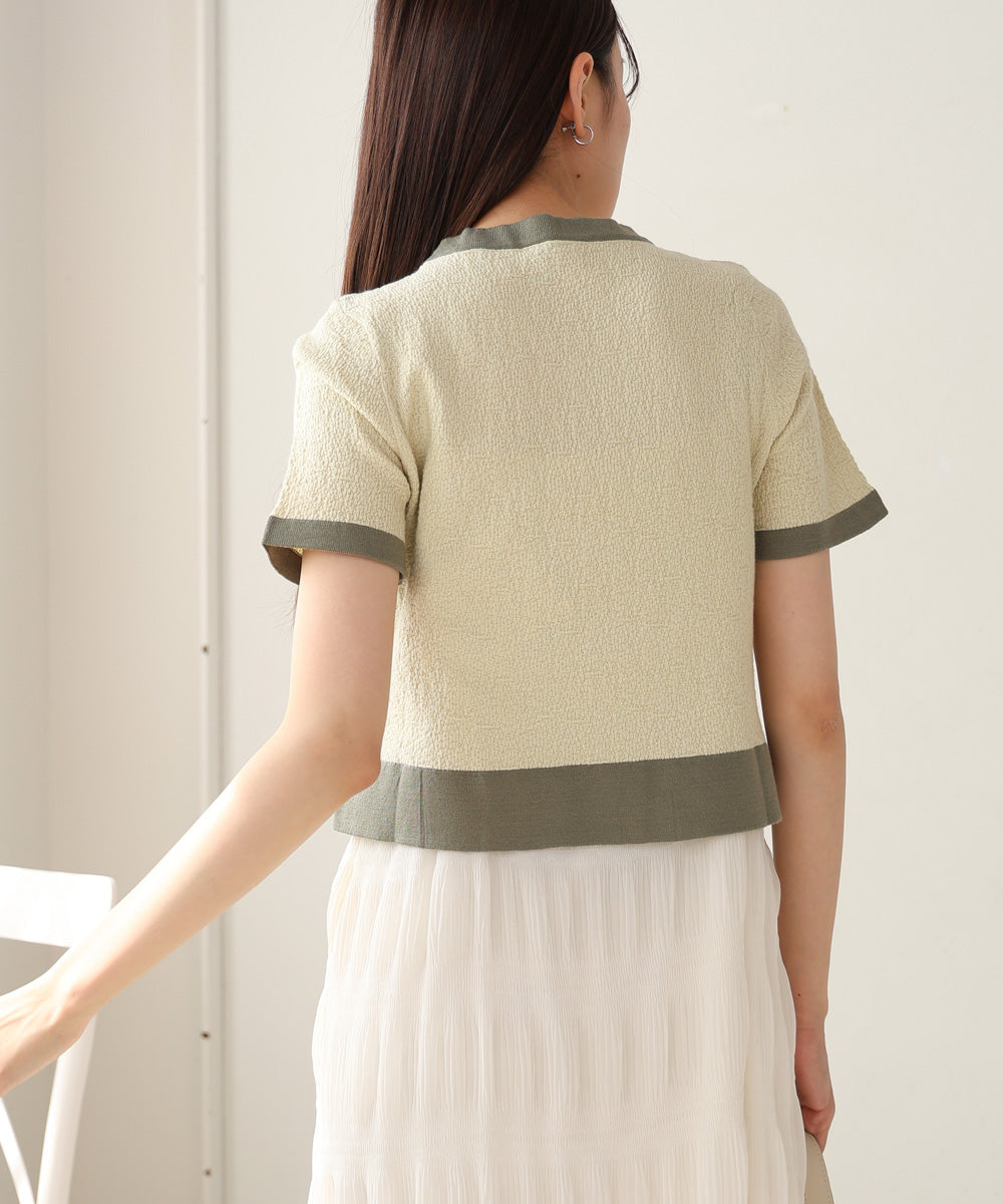 リンガーニットＴシャツ