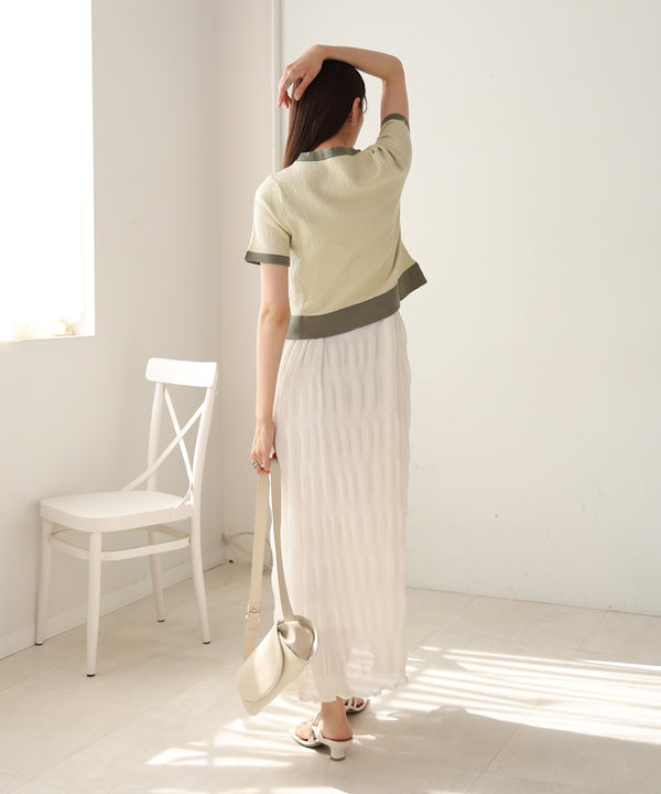 リンガーニットＴシャツ