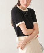 リンガーニットＴシャツ