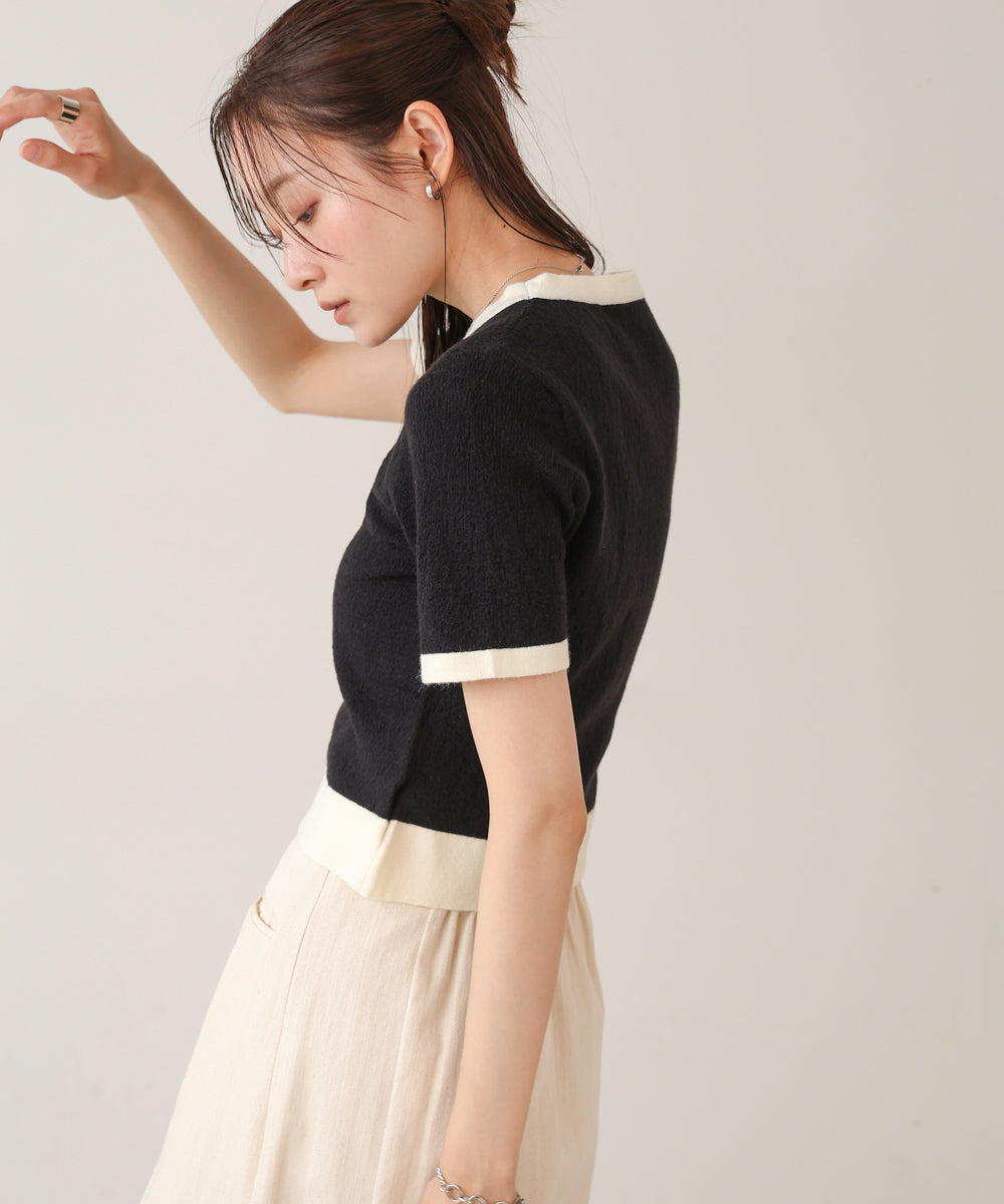 リンガーニットＴシャツ