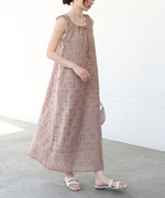 【S・Mサイズ展開】コットン刺繍ワンピース