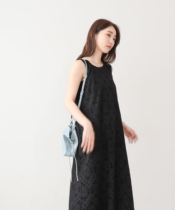 【S・Mサイズ展開】コットン刺繍ワンピース