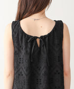 【S・Mサイズ展開】コットン刺繍ワンピース