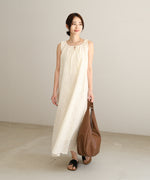 【S・Mサイズ展開】コットン刺繍ワンピース