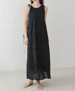 【S・Mサイズ展開】コットン刺繍ワンピース