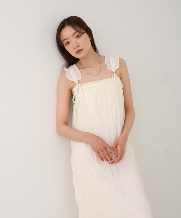 リボンプリーツワンピース