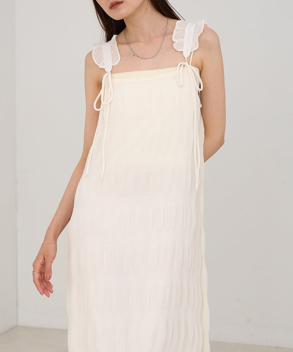 リボンプリーツワンピース