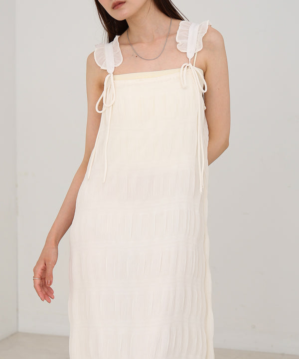リボンプリーツワンピース