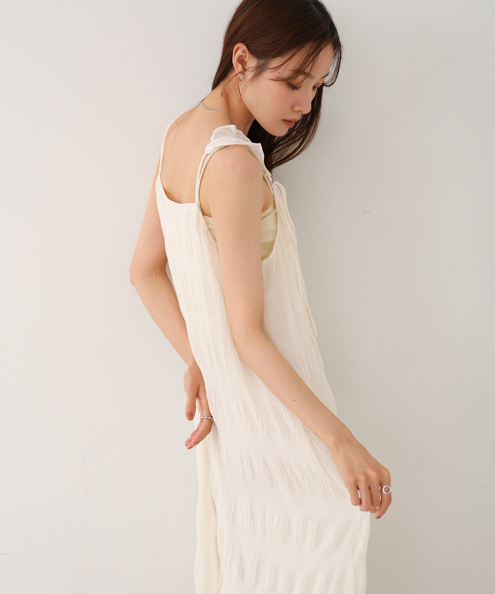 リボンプリーツワンピース
