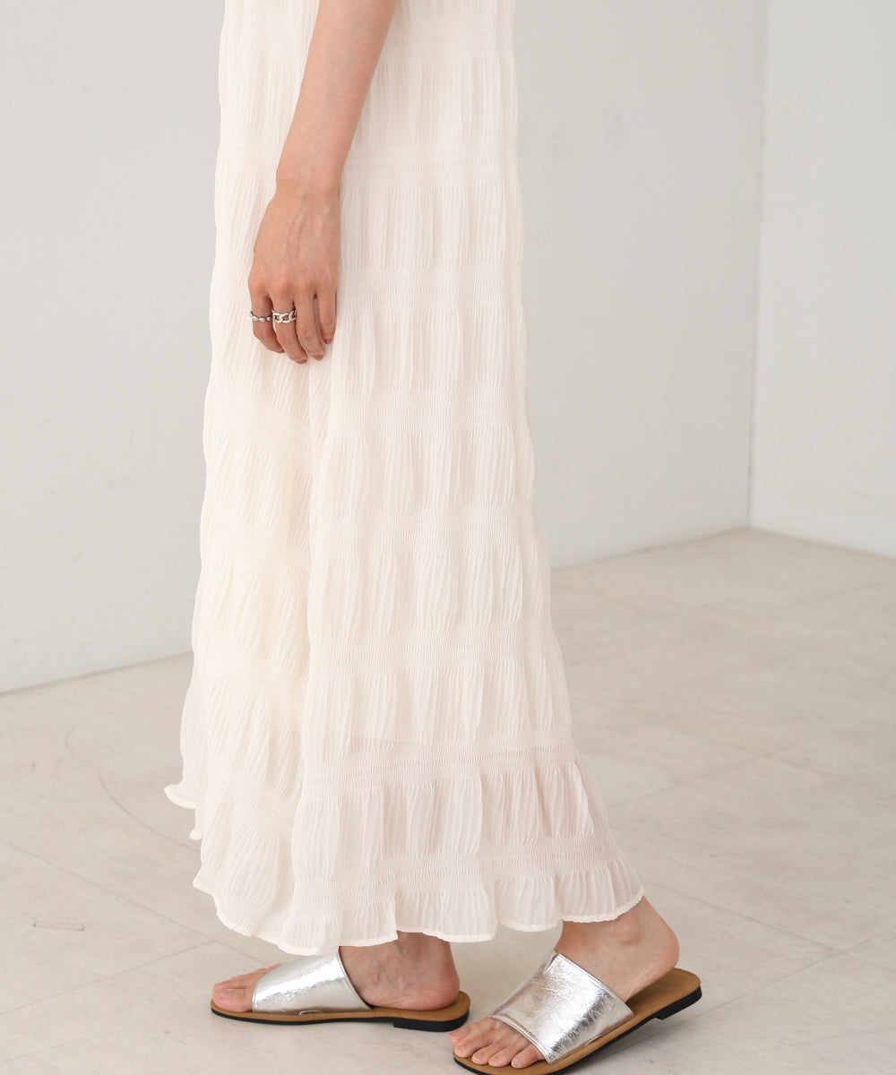 リボンプリーツワンピース