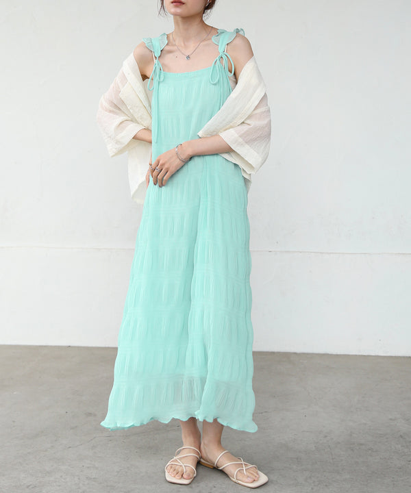 リボンプリーツワンピース