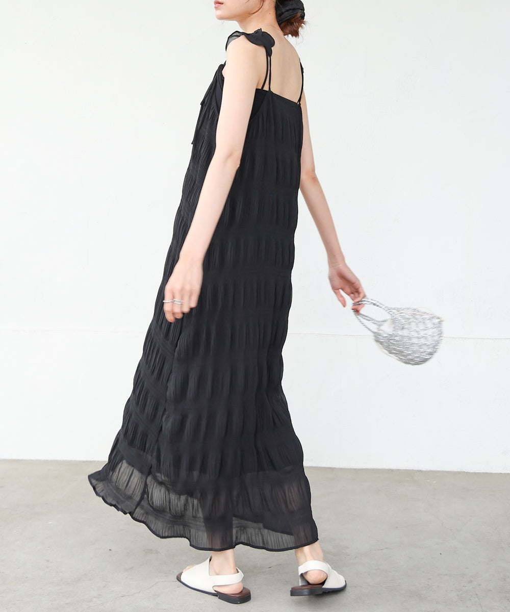 リボンプリーツワンピース