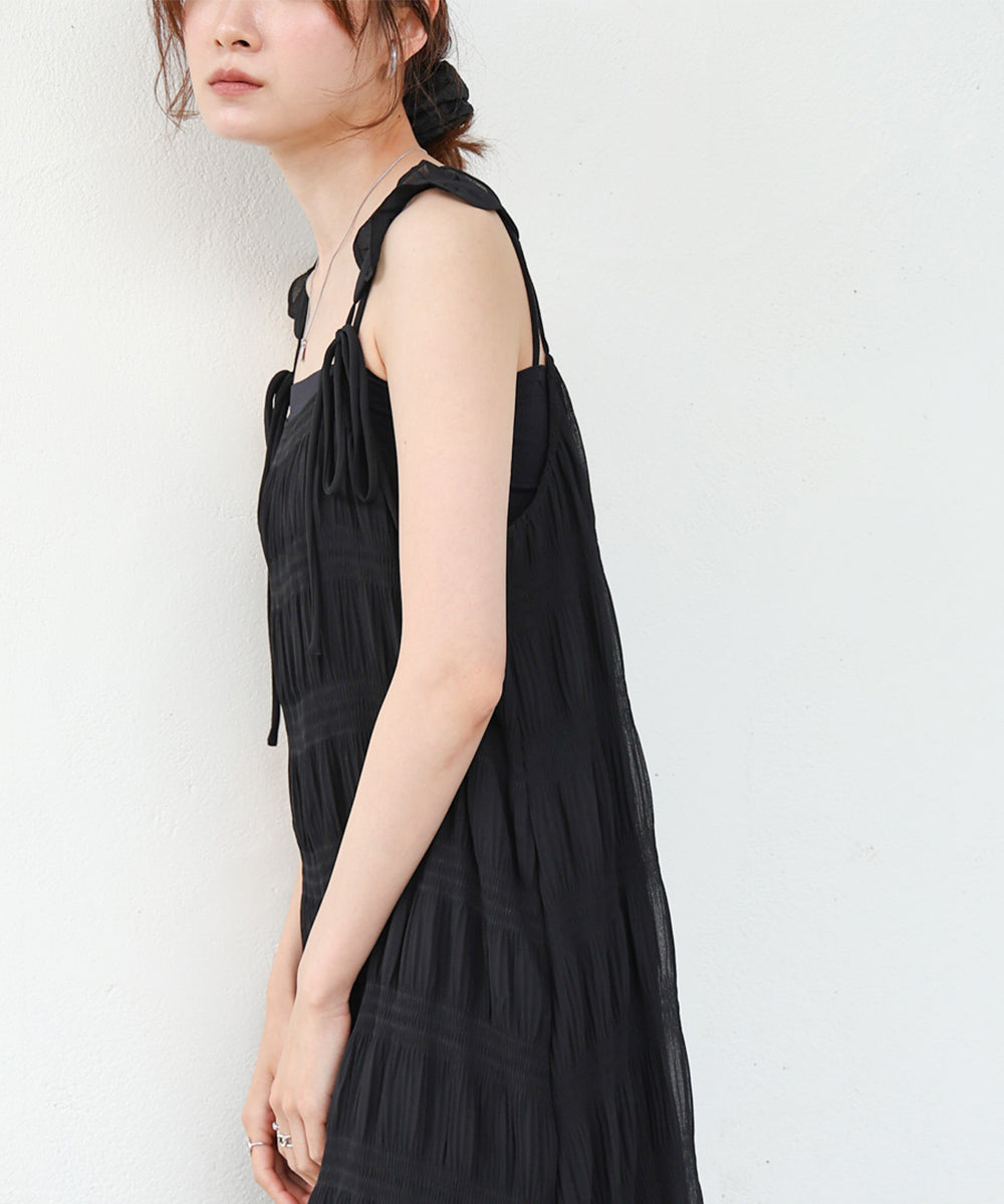 リボンプリーツワンピース