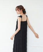 リボンプリーツワンピース