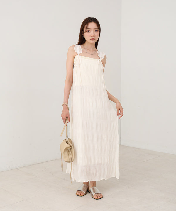 リボンプリーツワンピース