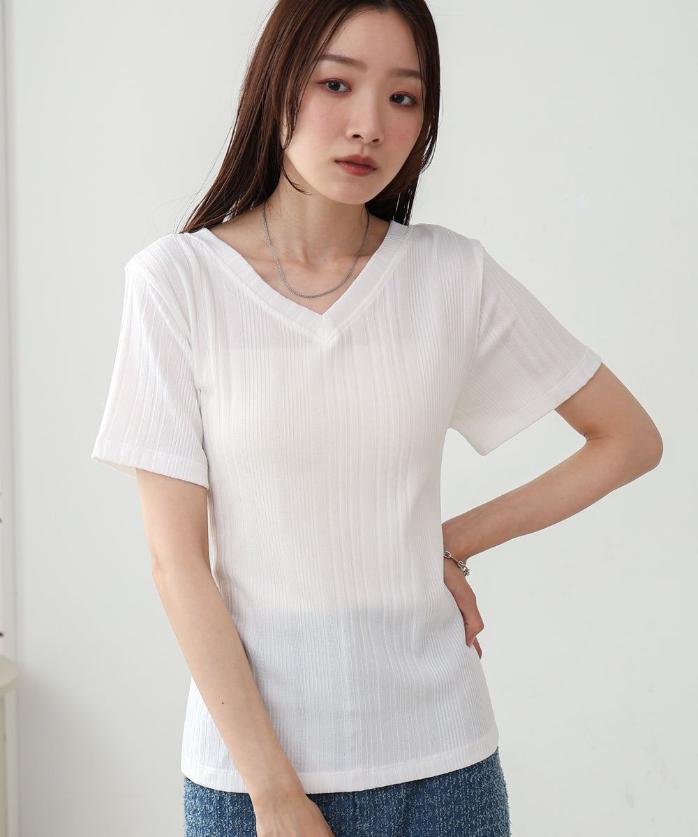 レイヤード風２ＷＡＹトップス