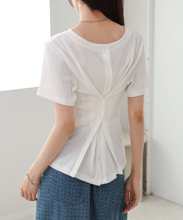 レイヤード風２ＷＡＹトップス