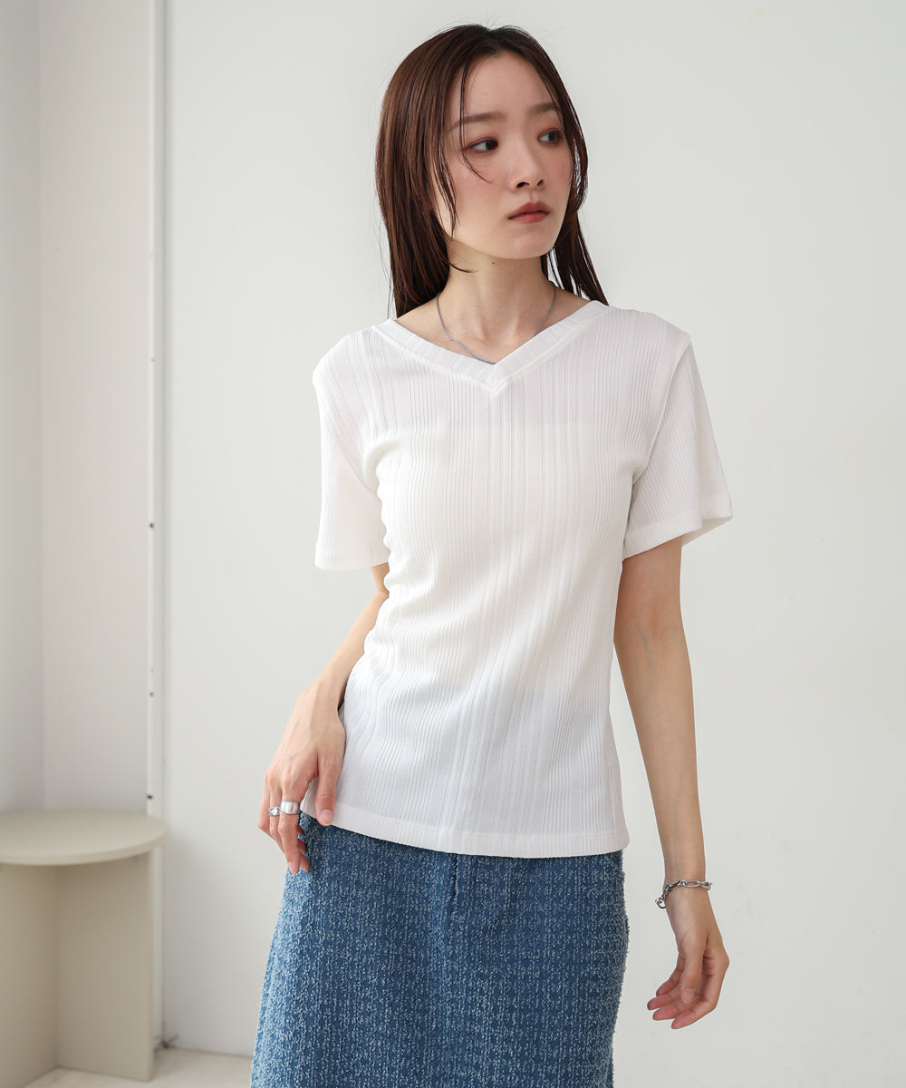 レイヤード風２ＷＡＹトップス