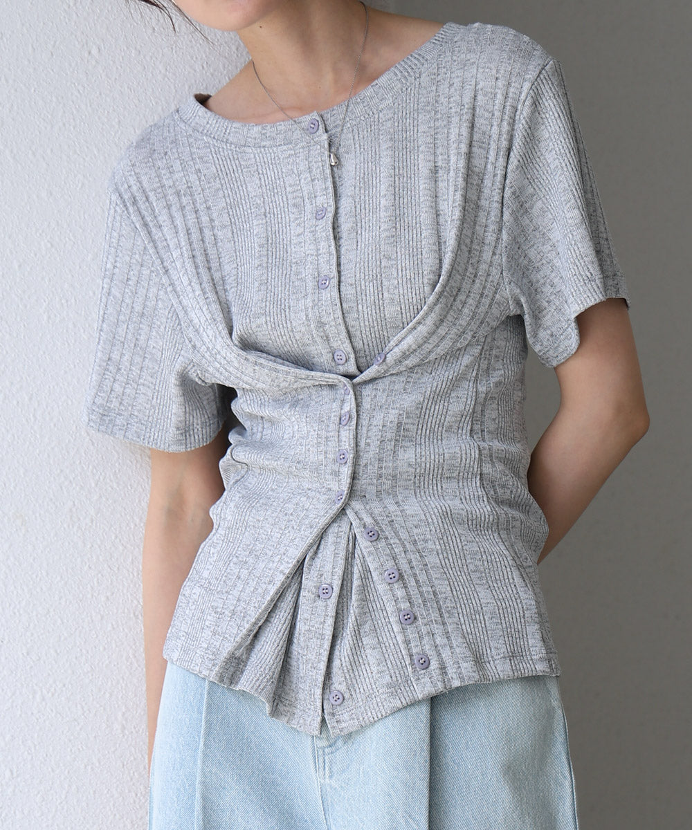 レイヤード風２ＷＡＹトップス