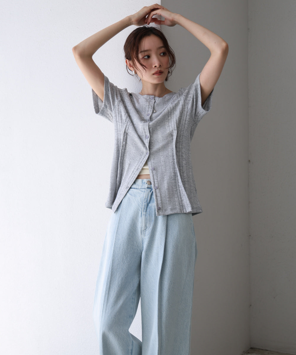 レイヤード風２ＷＡＹトップス