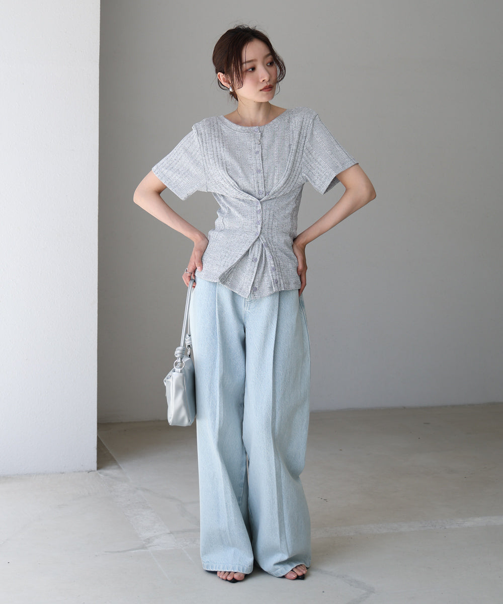 レイヤード風２ＷＡＹトップス