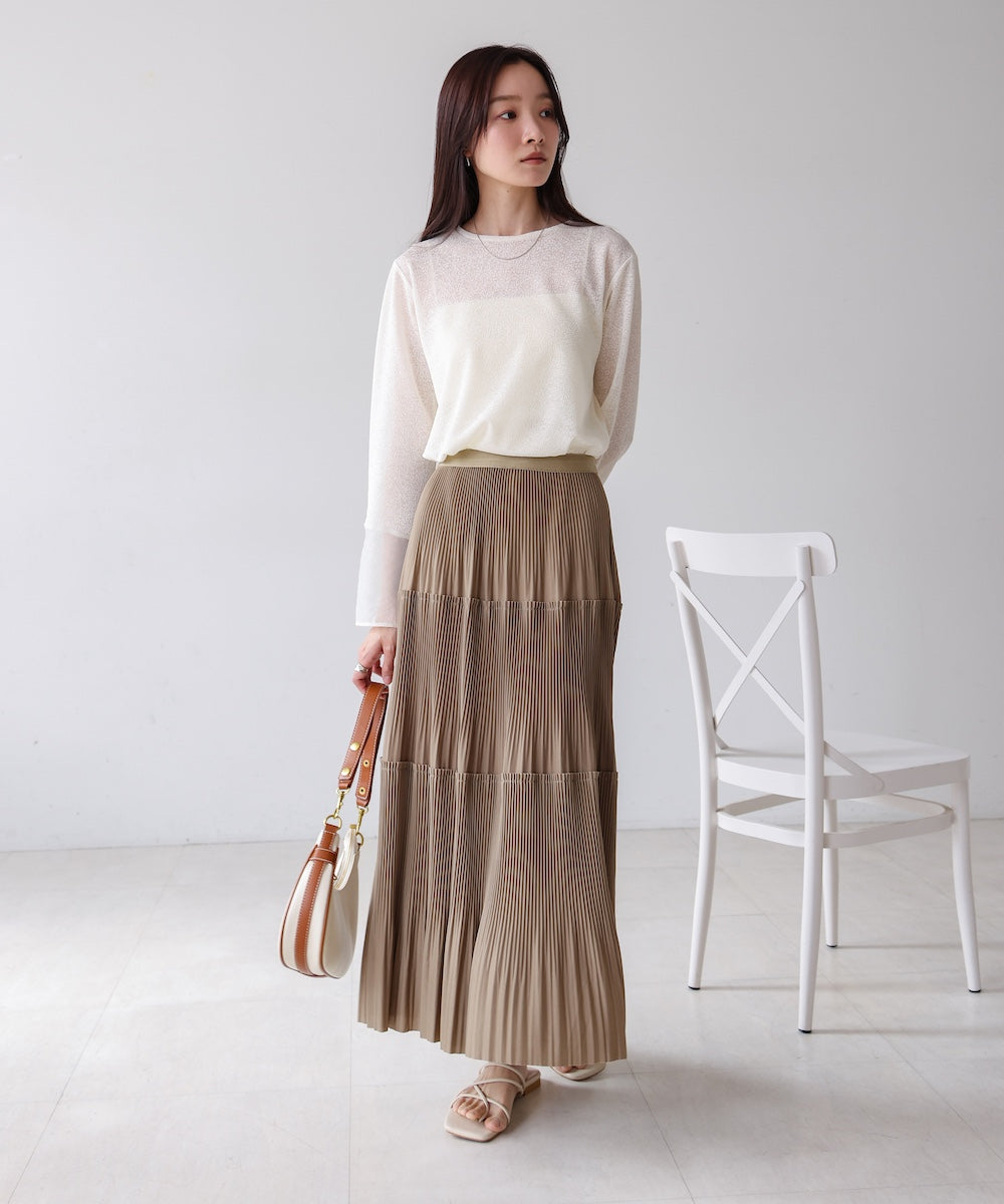 プリーツスカート