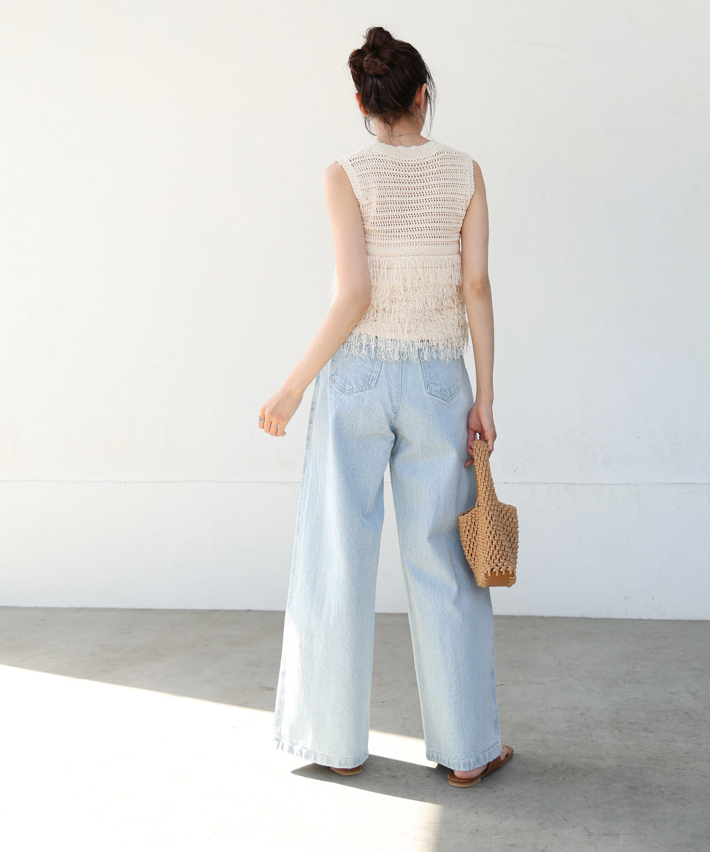 ループニットトップス