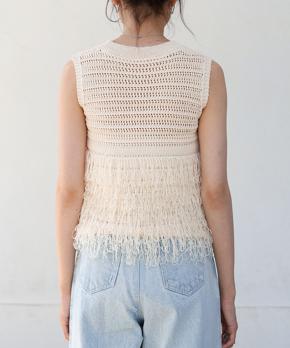 ループニットトップス