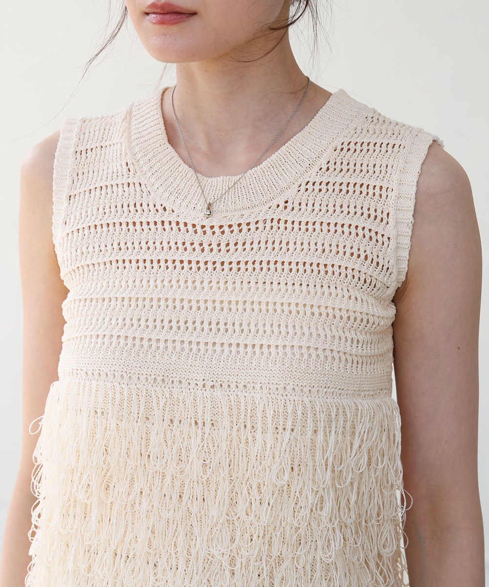 ループニットトップス