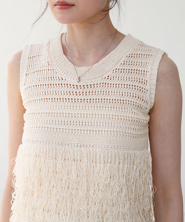 ループニットトップス