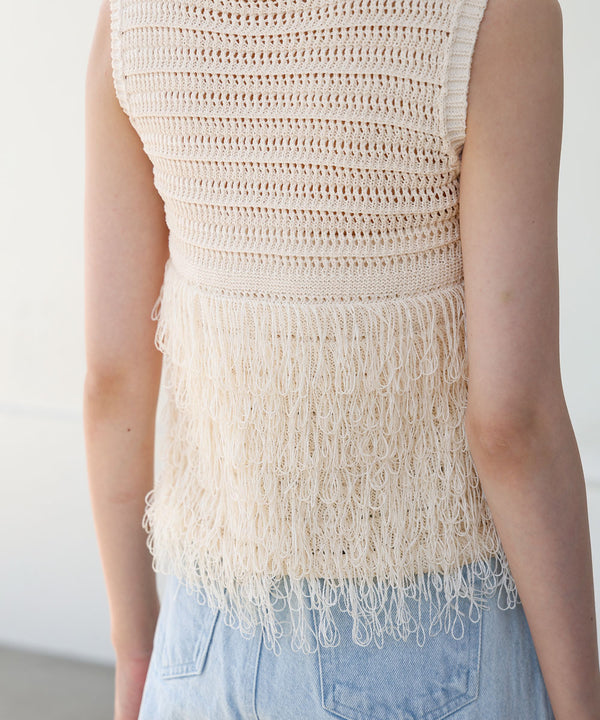 ループニットトップス