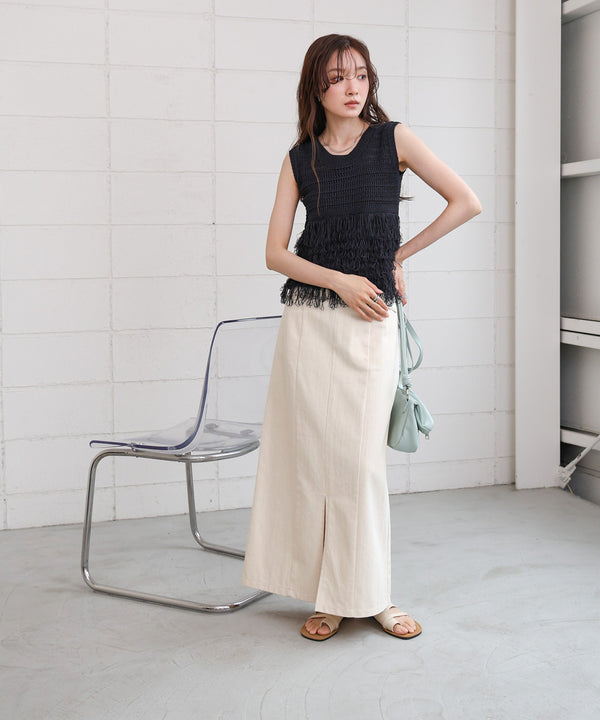 ループニットトップス