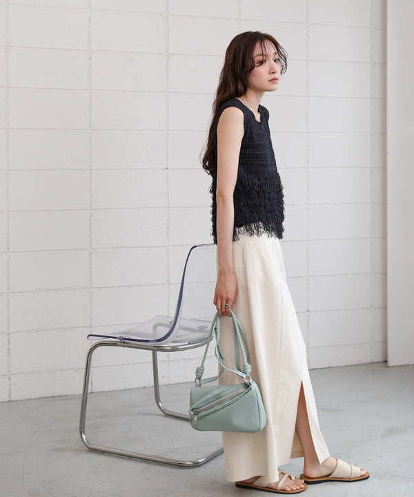 ループニットトップス