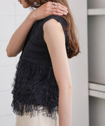 ループニットトップス