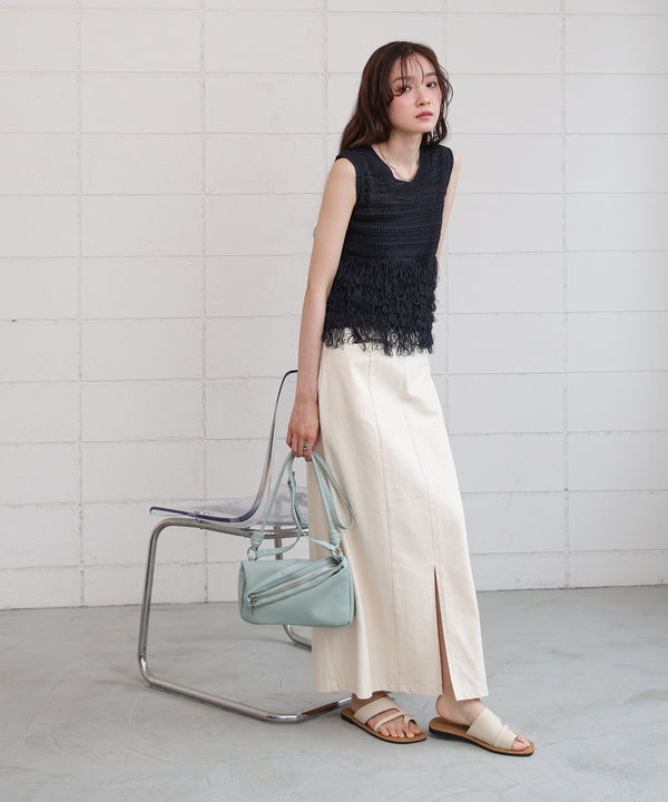 ループニットトップス