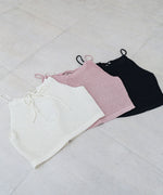 前後2WAYアメスリ リボンニットベスト