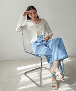 メランジリボンカーディガン