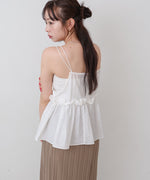 フリルキャミトップス