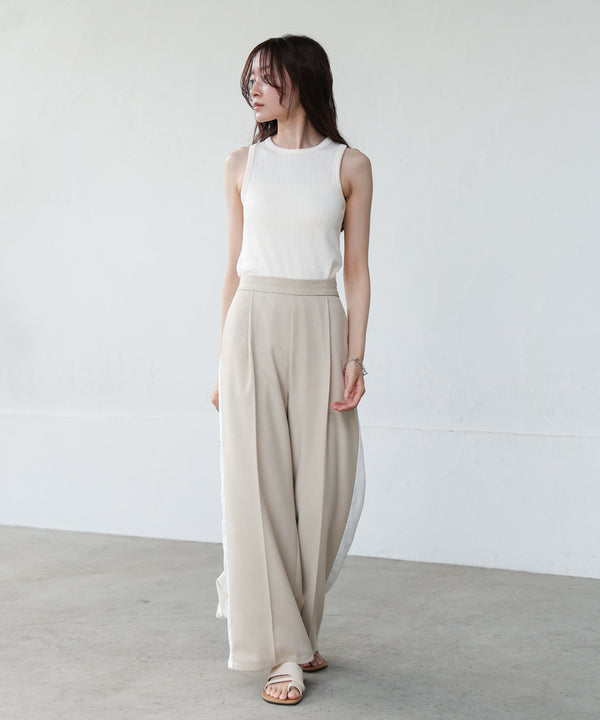 ランダムリブタンクトップ